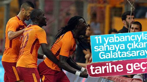 G­a­l­a­t­a­s­a­r­a­y­­ı­n­ ­1­1­­i­n­d­e­ ­T­ü­r­k­ ­y­o­k­